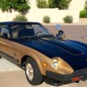 10th Anniversary Edition Datsun 280ZX Black & Gold T-Top Leather Original #2830