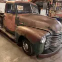 1/2 ton pickup truck straight from Montana ranch. Original paint no rust.