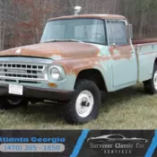 1/2 ton, V8, 4-speed manual, 4x4! Well documented survivor real patina truck!
