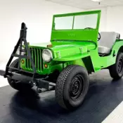 1,304 Miles/Eye Catching Paint/134ci Go Devil I4/BW T90 3-Speed Manual/Rugged