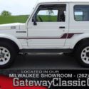 1.3L I4 2BL 1986 Suzuki Samurai  SUV 1.3L I4 2BL 5-Speed Manual With 4 wheel dri
