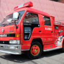 #14 -1992 ISUZU ELF "FIRE FIGHTER TRUCK" (RHD) Red Used