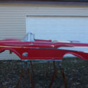 1857 chevrolet belair convertible go cart