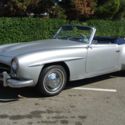 190SL , Silver/Blue MUST SEE! Collectable vehicle, new soft top and service