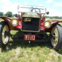 1913 FORD MODEL T BRASS SPEEDSTER CAR HOTROD FRONTENAC RUCKSTELL WARFORD A CRANK