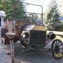 1914 MODEL T FORD TOURING CAR ENGINE TURNS OVER NEEDS RESTORATIONE STORATION
