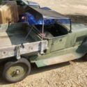 1925 Dodge touring car converted into pick up truck