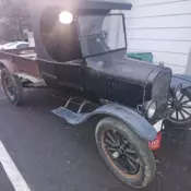 1925 Ford Model T Black standard