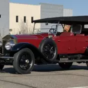 1925 Rolls-Royce Silver Ghost 81509 Miles Burgundy and Black Two Tone Oxford To