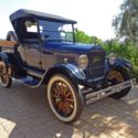 1926 FORD MODEL T ROADSTER PICKUP TRUCK FACTORY ORIGINAL BLUE runabout Deluxe a
