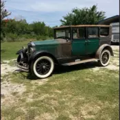 1927 Buick Model 27 Sedan Green