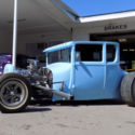 1927 five window coupe, hot rod, chopped, channeled, louvered, slicks, drop axle