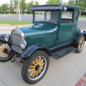 1927 Ford Model T Coupe, Ruxtel, Green & Black, Enclosed Trailer Available