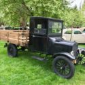 1927 Ford Model TT Closed Cab Stake Bed Truck - HIGH SPEED rear