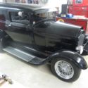 1928 Ford Coupe Hot Rod Street Rod  Delivery  Van Black & Red