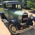 1928 Ford Model A Coupe 3399 Miles Green Coupe 4 Cyl Manual