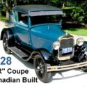 1928 Ford Model A Coupe AR Early 28 Canadian Built Restored Rumble Seat