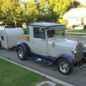 1928 Ford Model A Pickup Street Rod with 1946 Teardrop Trailer