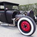 1928 Ford Model A Roadster Hot Rod Classic Satin Black - STEEL ROD - VIDEO DRIVE