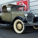 1928 Ford Model A Roadster, Vagabond Green & Black,