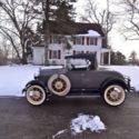 1928 Ford Model A Rumble Seat Roadster. Original Barn Find.