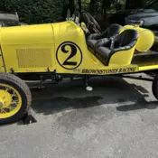 1928 Ford Model A Sportscar Yellow speedster