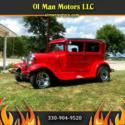 1928 Ford Model A Street Rod, Classic Car, Hot Rod 48,962 Miles Red Classic Car