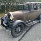 1928 Leatherback 4 Door Mitchell Overdrive Original Inside and Outside