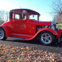 1928 Model 'A' Ford Special Cpe Street Rod, All Steel, 283, 4-spd, Ex Co (video)