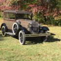 1928 Model A 4 Door Leather Back Briggs Body