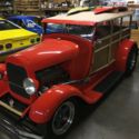 1928 model A bamboo woodie street rod