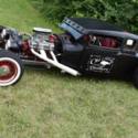 1928 OLD CROW III Model A Coupe Rat Rod, 400 SBC, 700 R Trans,  DRIVE ANYWHERE!