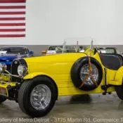 1929 Bugatti Type 35  1076 Miles Yellow  1600cc 4-Cylinder