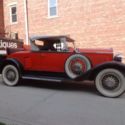 1929 CHRYSLER SERIES 75 SPORT ROADSTER CONVERTABLE