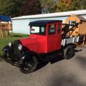 1929 ford A tow truck -snowmobile package