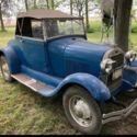 1929 Ford Modal A Coupe now a convertible