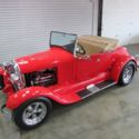 1929 Ford Model A  10,397 Miles Red  302 V8 Automatic