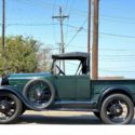 1929 Ford Model A  2,520 Miles Green Pickup Truck I4 2.0L Manual