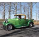 1929 Ford Model A  35,563 Miles Green pick up 350 CU-IN v8 Automatic