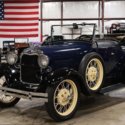 1929 Ford Model A  409 Miles Blue Coupe 4 Cyl Manual