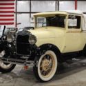 1929 Ford Model A  66440 Miles Yellow Coupe 4 Cyl Manual