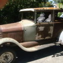1929 Ford Model A Fordor body Title 29 hot rat rod SCTA project sedan chassis