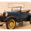 1929 Ford Model A roadster  669 Miles Blue  201 cubic inch inline 4 3 Speed Manu