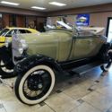 1929 Ford Model A Roadster 9999 Miles Arabian Sand, Elkpointe Green, & Black  20