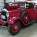 1929 FORD MODEL A ROADSTER---CAR WAS FRAMEUP RESTORED ESTATE BARN FIND ALL STEEL