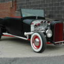 1929 Ford Model A Roadster Pickup Hot Rod RPU 1932 grille headlights Hopup Rat