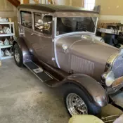1929 Ford Model A Sedan Restoration Was Done 20 Years Ago