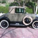 1929 Ford Model A Sport Coupe Beautiful, California Rust Free Example