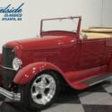 1929 Ford Phaeton  2063 Miles Maroon Roadster 350 V8 Crate Automatic (Floor)