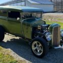 1929 Ford Tudor all steel car, low miles, drives nice, Not fiberglass,